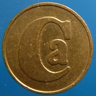 KB068-1a - CA Cacao De Zaan (0 O'clock) - Koog Zaandijk - B 17.5mm - Koffie Machine Penning - Coffee Machine Token - Profesionales/De Sociedad