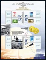 Antigua Bar. 2009, Olympic Games Helsinki Stamps On Stamp, Sheetlet - Verano 1952: Helsinki