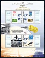 Antigua Bar. 2009, Olympic Games Helsinki Stamps On Stamp, Sheetlet - Sommer 1952: Helsinki