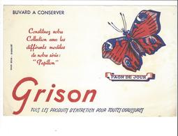 BUVARD  PAPILLON GRISON   ****   A   SAISIR  **** - Animals