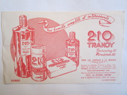 Publicité Buvard Buvards 210 Tranoy Tourcoing Mouscron Tranoy - Parfum & Kosmetik