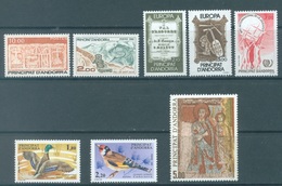 ANDORRE - MNH/** - 1985 - YEAR COMPLETE - Yv 337-344 -  Lot 19127 - Années Complètes