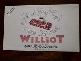 L18/42 Buvard. Chicorée Williot - Café & Thé