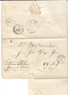 CH009 / Schweiz, Sursee 1856 Nach Oberkirch - Cartas & Documentos