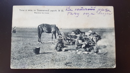 Tashkent Road  - Kyrgyzstan - Kyrgyz People And Horses  - 1910s Sherer Nabgolz - Kirgizië