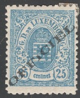 Luxemburg Yvert/Prifix Service 18d* Dentelure Rare 11 1/2-12 TB Sans Défaut Signe Brun (numéro Du Lot 423OL) - Dienst