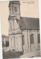 JUSSEY HAUTE SAONE       CPA   FACADE DE L'EGLISE - Autres & Non Classés