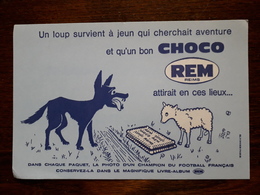 L18/65 Buvard. Choco Rem. Reims. - Dulces & Biscochos