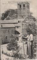 VERNET LES BAINS    66  PYRENEES  ORIENTALES CPA SAINT MARTIN DU CANIGOU - Autres & Non Classés