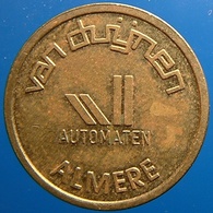 KB116A-2 - VAN DUIJNEN AUTOMATEN - Almere - B 22.0mm - Koffie Machine Penning - Coffee Machine Token - Professionals/Firms