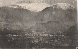 VERNET LES BAINS    66  PYRENEES  ORIENTALES CPA  VUE GENRALE - Other & Unclassified