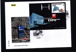 Croatia / Kroatien 2000 EXPO Hannover FDC - 2000 – Hanovre (Allemagne)