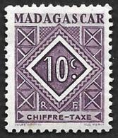 MADAGASCAR  1947  - Taxe 31 -  NEUF** - Timbres-taxe
