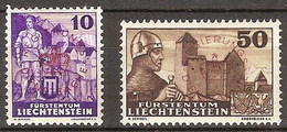 Liechtenstein Servicio 20/21 **  MNH. 1937 - Poste Aérienne