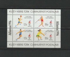 Turkish Cyprus 1996 Olympic Games Atlanta, Volleyball Etc. S/s MNH - Sommer 1996: Atlanta