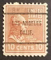 1939-1939, Presidential Issue, Los Angeles, California, Preoblitere, Precancel,United States Of America, USA - Voorafgestempeld