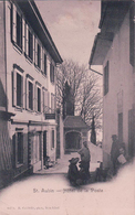 St Aubin, Hôtel Des Postes (417) Pli D'angle - Saint-Aubin/Sauges