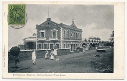 CPA - SIERRA LEONE - Freetown - Railway Station. Water Street - Sierra Leona