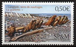 St Pierre & Miquelon 2019 - Langlade, Terre De Naufrages, La Goélette - 1 Val Neufs // Mnh - Nuevos