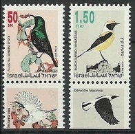 1993	Israel	1257-1258yI	Songbirds  Ph 1		4,80 € - Used Stamps (with Tabs)