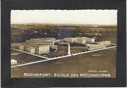 CPSM Charente Maritime 17 Rochefort Non Circulé école De Mécaniciens Vue D'avion - Rochefort