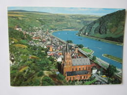 Oberwesel Am Rhein. Kruger 936/131 Postmarked 1971 - Oberwesel