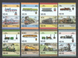 Nevis 1986 Mi 414-429 MNH TRAINS - Eisenbahnen