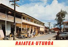 Polynésie Française - RAIATEA UTUROA - La Capitale De Raiatea - Automobile - Polinesia Francesa