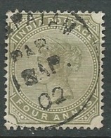 Inde  - -   YVERT N°  39 Oblitéré     -   Po60728 - 1882-1901 Imperium