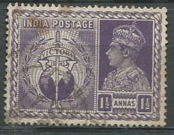 Inde  Anglaise  -   YVERT N°  175 Oblitéré     -   Po60731 - 1936-47 Koning George VI