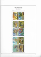 2002 MNH GB Year Collection According  DAVO Album + Extra''s - Unused Stamps