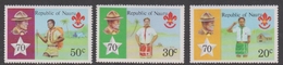 Nauru SG 197-199 1978 70th Anniversary Of Scout Movement, Mint Never Hinged - Nauru