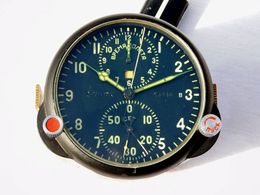 TRES BEAU CHRONOMETRE HORLOGE DE BORD SOVIETIQUE - MIG  - #.2 - Radios