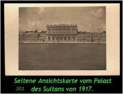 TURKEY ,EARLY OTTOMAN SPECIALIZED FOR SPECIALIST, SEE...Ansichtskarte -alt - Vom Palast Des Sultans - Briefe U. Dokumente