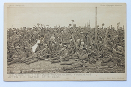 THE FIGHTING FIFTH (NORTHUMBERLAND AND FUSILIERS) AFTER THE BATTLE OF ST ELOI (damaged), Daily Mail War Picture - War 1914-18