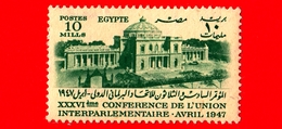 EGITTO - Nuovo - 1947 - 36° Conferenza Dell'Unione Interparlamentare - Palazzo Del Parlamento - 10 - Unused Stamps