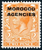 Morocco Agencies SG#57 1925 2p Dp Org Die 2 Wmk 111 MH (SC#222) - Oficinas En  Marruecos / Tanger : (...-1958