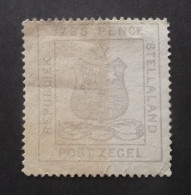 Repubblica Sud Africana South African Republic Zoulouland  STELLALAND 1884 Coat Of Arms MNG - Zululand (1888-1902)