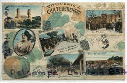 - Souvenir De CHATEAURENARD - ( Bd Rh. ), Multi Vues, 7 Vues, épaisse, écrite, 1910, TTBE, Scans. - Chateaurenard