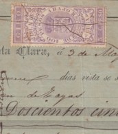 GIR-52 CUBA SPAIN ESPAÑA (LG1613) REVENUE 5c GIROS TRADE. SUGAR MILLS SANTA CLARA. - Segnatasse