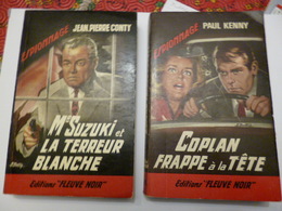 Lot De 4 Revues Editions " Fleuve Noir " ( Espionnage ) - Lots De Plusieurs Livres