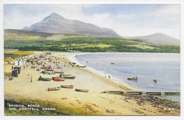 Brodick Beach And Goatfell. Arran - Art Colour 412 - Bute