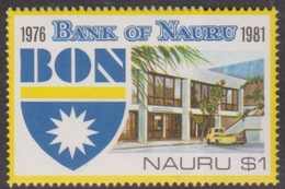 Nauru SG 243 1981 Fifth Anniversary Bank Of Nauru, Mint Never Hinged - Nauru