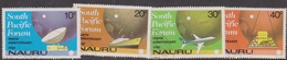 Nauru SG 252-255 1981 10th Anniversary Of South Pacific Forum, Used - Nauru