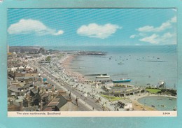 Old Small Post Card Of Pier And Beach,Southend,Essex,N69. - Southend, Westcliff & Leigh