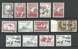 DENMARK Dänemark Lot Used Stamps - Verzamelingen