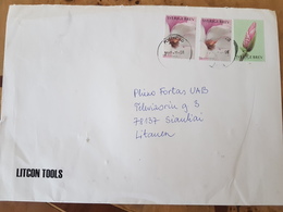 Sweden Sverige Cover Sent To Lithuania 2017 - Briefe U. Dokumente