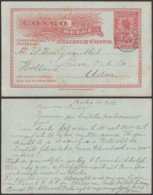 CONGO-BELGE EP10C DE "SASANKUSU" 14/09/1914  VERS LA HOLLANDE  (DD) DC-2333 - Interi Postali