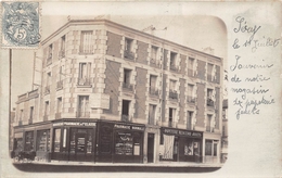 FONTENAY-sous-BOIS - Carte-Photo De La Pharmacie De 1ere Classe Rue Du Commandant Jean DUHAIL - Papetterie "DESPOIS" - Fontenay Sous Bois