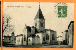 HA246, Villars Les Dombes, L'église, Circulée - Villars-les-Dombes
